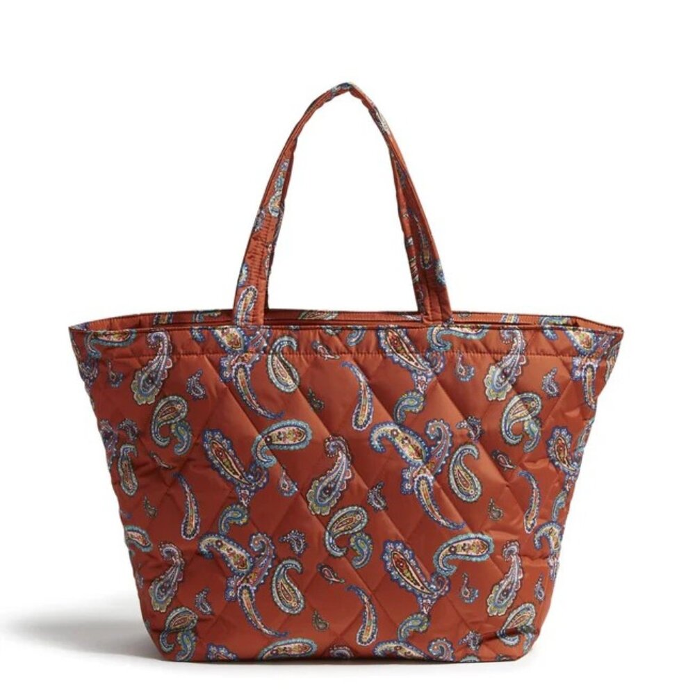 Vera Bradley Manor Paisley Travel Tote